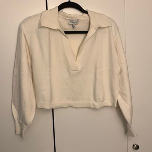 & Other stories cropped oversized sweater